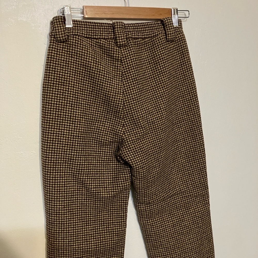 Cry Baby M houndstooth wool blend lined pedal pushers retro styling 1950’s - Picture 5 of 12